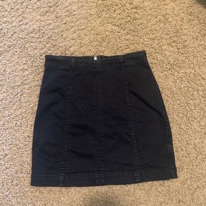 Free people black skirt